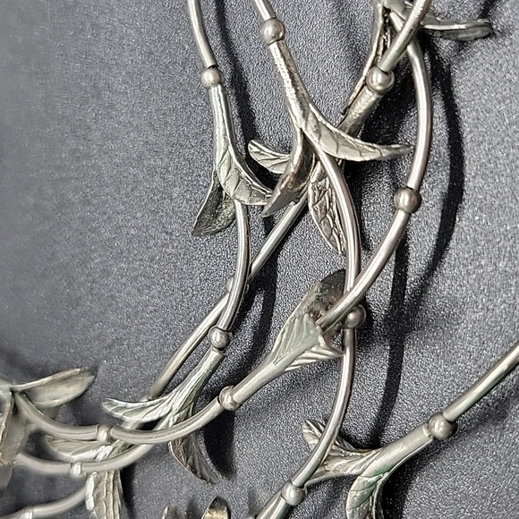 Cookie Lee Multi-Strand Necklace in Antique Silver - Picture 2 of 3